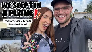 UK'S MOST UNIQUE GLAMPING SITE ⛺📍 | COUPLES VLOG