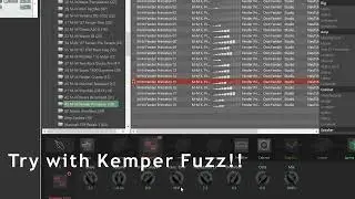 Testing Kemper Fuzz on M-M Princeton rig n.15 - with '80 Fernandes Telecaster guitar!