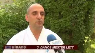 Harmadik danos mester lett az Ashihara Karate Klub vezetője, Abuczky Csaba