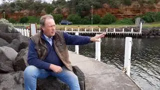 Murray Orr - Fossils at Beaumaris, Victoria, Australia