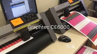 Graphtec CE6000 Etiket Kesimleri