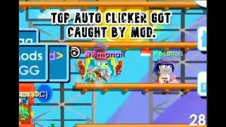 Top 15 Auto Clicker Caught By Mods (GOT BANNED !) | Growtopia