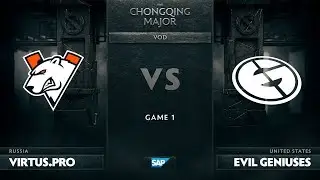 [EN] Virtus.pro vs Evil Geniuses, Game 1, The Chongqing Major UB Round 1