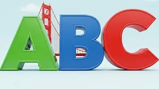 ABC with America Most Famous Places for Kids | Learn Alphabet A&ndash;Z Through USA Landmarks | Kiddo ABC