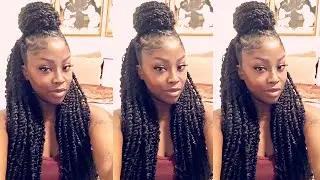 Passion Twists Crochet using Janet Collection Nala Tress| Assunta Conyers
