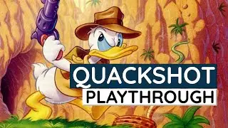 Quackshot Playthrough with Commentary  - Donald Duck Game for Sega Genesis / Mega Drive