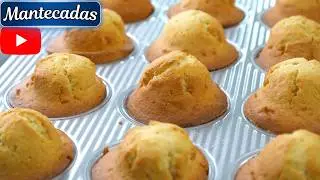 Cómo Hacer Mantecadas Esponjosas | Receta Fácil y Casera Paso a Paso Dulce Hogar Recetas💕
