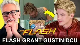 FLASH DE VOLTA NO DCU!! GRANT GUSTIN FICOU FICOU LOIRO E JAMES GUNN COMENTOU...