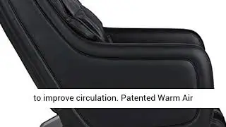 Human Touch ZeroG 5.0 Zero-Gravity Premium Massage Chair with 3D Massage, Black Color Option
