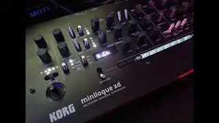 Kork minilogue xd Factory-Presets 129-200 - without talking - quick overview