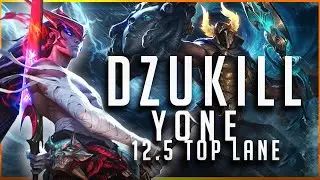 Dzukill - Yone vs Pantheon TOP Patch 12.5 - Yone Gameplay