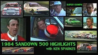 1984 SANDOWN 500 Highlights with KEN SPARKES