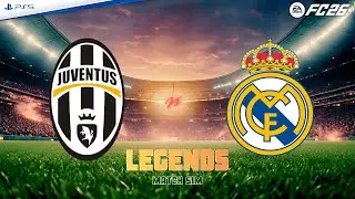Juventus vs Real Madrid LEGGENDE ⚽ UNA SFIDA SENZA TEMPO (feat. Baggio, Zidane, Del Piero) FC 26