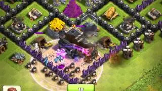 Clash of clans - Minion swarm attack failure.
