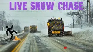 🔴 WINTER WEATHER IMPACTS NORTHEAST PA - LIVE STORM CHASER