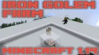 NEW Iron Golem Farm - Minecraft 1.14
