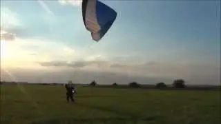 '' Keep running " . . paramotor reverse launch.