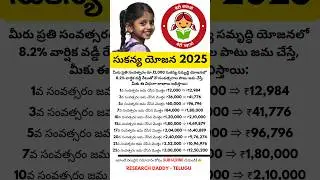 Sukanya Samriddhi Yojana 2025🔥 #yojana #modi #yojna