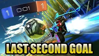 HEFTIGES LAST SECOND GOAL!🔥 | Rocket League 1v1 ranked deutsch