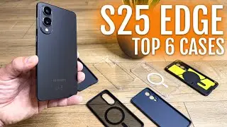 🔥 Galaxy S25 Edge: These 6 Cases You NEED to See!