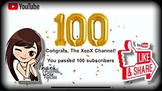 HAPPY FIRST 100 SUBSCRIBERS!!!