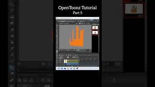 OpenToonz Animation  Tutorial Part 5 | Fireball 🔥#opentoonz