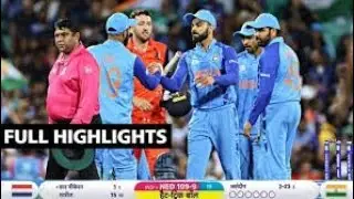 India vs Netherlands | Super 12 |  World Cup Match Highlights in HD