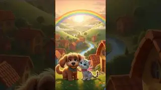 Dog and cat friendship #shorts