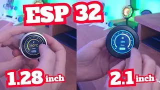 Elecrow ESP32 Round Displays Review &ndash; 1.28&rdquo; vs 2.1&rdquo;