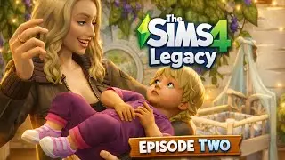 Sims 4 Legacy Challenge, эпизод 2 | Создание новой семьи из 10 поколений!