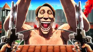 ผม VS Titan !!! กอบกู้บ้านเมือง | Attack on Titan VR