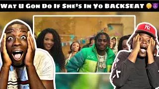 American Reaction To Russ Millions - Backseat (Official Video)