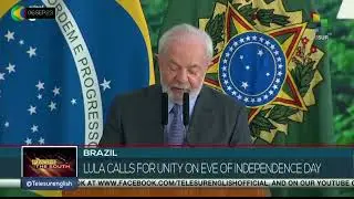 Lula calls for unity as he attends Brazilian Independence Day parade