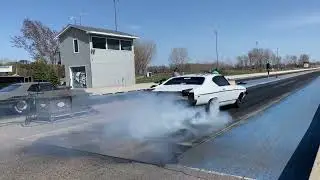 Chevelle and Nova test & tune Grove Creek Raceway