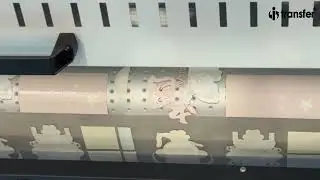i-Transfer&reg; 90cm Powder shaker machine auto refill film and One touch collect the tailer film