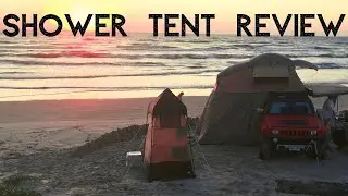 Ozark Lighted Shower Tent Review