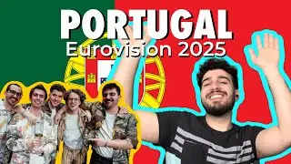 РЕАКЦИЯ на Евровидение-2025 в Португалии! 🇵🇹 | NAPA - Displaced
