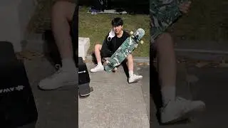 Longboarding in Han-river, Seoul, Korea (Basic) 한국 롱보드 타기