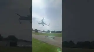 Rutan Long EZ Landing #plane #aircraft #landing #fly #fy #fyp #viral