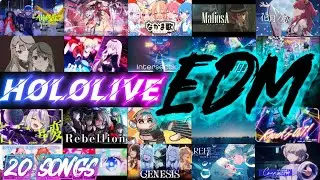 【20選】ホロライブ EDM調楽曲集！（うp主によるコメント付き）【ホロライブ切り抜き/オリジナルソング集/星街すいせい/ロボ子さん/さくらみこ/AZKi/Gawr Gura】
