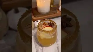 sparkling apple cider 🍎🍂 #falldrinks #drinkrecipes #mocktail #fall #asmr #asmrsounds