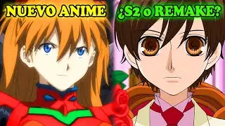 Evangelion NUEVO ANIME sobre ASUKA + Ouran High School Host Club &iquest;NUEVA SECUELA o REMAKE?