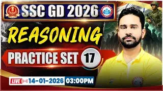 SSC GD Reasoning Classes 2026 | SSC GD Reasoning Practice Set 17 | SSC GD Reasoning By Rahul Sir