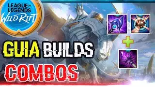 COMO jugar GALIO 🪲LOL WILD RIFT/ GUIA/BUILD/RUNAS!!league of legends latam