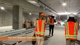 Salt Lake City Look Back - Airport Tunnel Construction Update