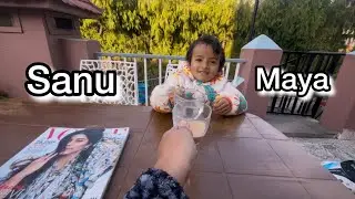 Morning with mero Sanu Maya…☕️😍❤️ @yuvaankarkimahat229 