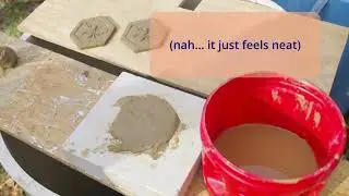 Making Terracotta Tiles with a Plaster Press Mold