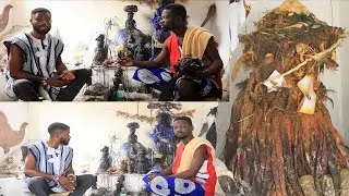 POWERFUL PRIEST FROM BENIN SHOW HIS MYSTICAL POWER HOW THEY HELP PEOPLE.