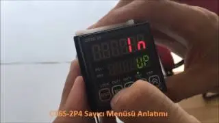 Autonics CT6S 2P4 SAYICI MENÜSÜ