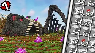 I BUILT the BEST IRON Farm in Minecraft